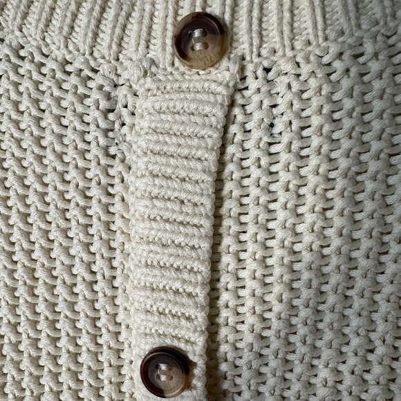 Cynthia Rowley Women’s Cream/Ivory Knitted Sweater- Large - Picture 7 of 12